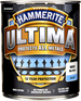 Hammerite Ultima Slätlack Vit 750ml