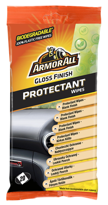 Armor All Protectant Gloss Wipes Flatpack