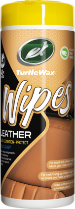 Turtle Wax Leather Wipes, 32st wipes