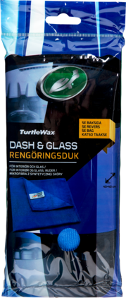 Turtle Wax Dash & Glass Towel Blå  40x40cm
