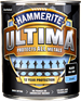 Hammerite Ultima Slätlack Svart 750ml