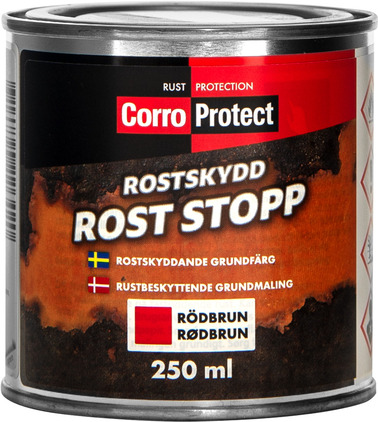 CorroProtect Rost-Stopp Rödbrun burk 250ml