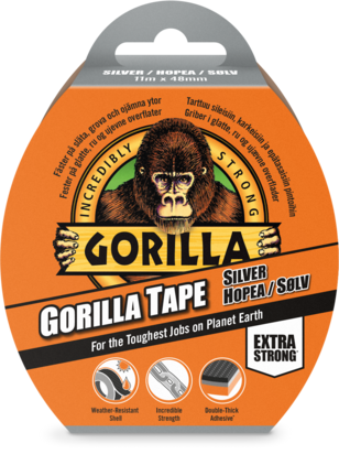 Gorilla Tape Silver 11mx48mm  