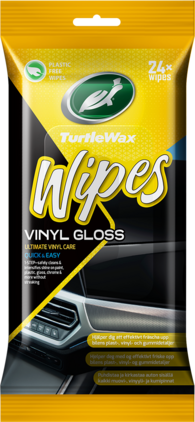 Turtle Wax Vinyl Gloss Wipes Flatpack