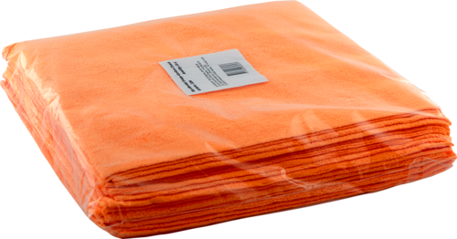 Microfiberduk Orange 40x40cm 20-pack