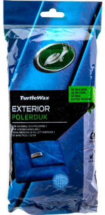 Turtle Wax Mikrofiberduk Exterior Blå 40x40cm