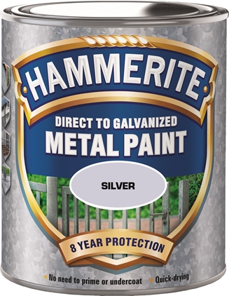 Hammerite Direkt På Galv Silver 750ml