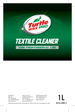 Etikett Turtle Wax Pro Textile Cleaner 750ml