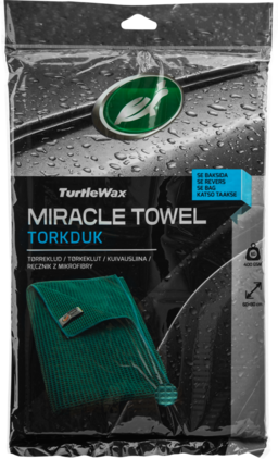 Turtle Wax Miracle Towel Grön 60x80cm