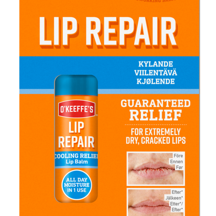 O Keeffes Lip Repair - Kylande Läppbalsam 4,2g