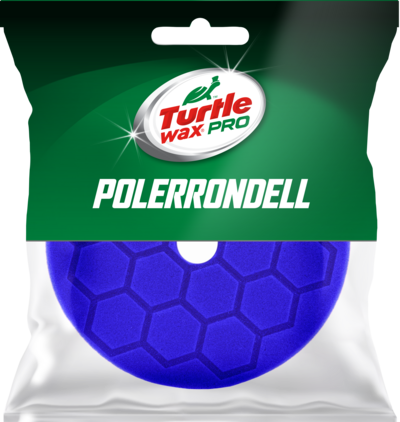 Turtle Wax Polerrondell Blå 150/130x25 HEX/CONE