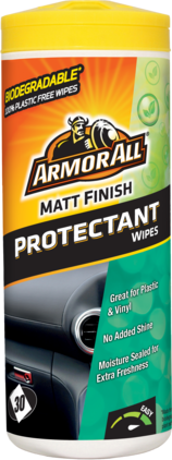 Armor All Vinyl Protectant Matt Wipes