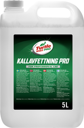 Turtle Wax Pro Kallavfettning Pro 5 L