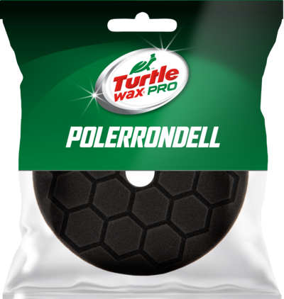 Turtle Wax Polerrondell Svart 150/130x25 HEX/CONE