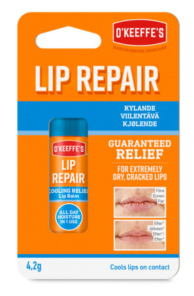 O Keeffes Lip Repair - Kylande Läppbalsam 4,2g