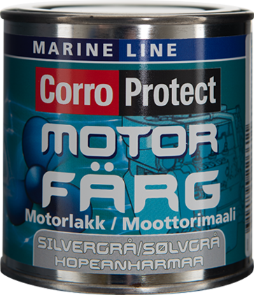 CorroProtect Motorfärg Marin Grå 250ml