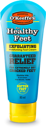 O Keeffes Healthy Feet Exfoliating - Tub 80ml