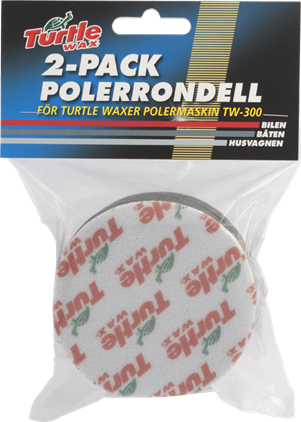 Turtle Wax Polérrondell Svart 25x100mm 2-pack