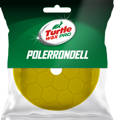 Turtle Wax Polerrondell Gul 150/130x25 HEX/CONE