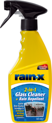 Rain-X 2-in1 Glass Cleaner & Rain Repellent 500ml