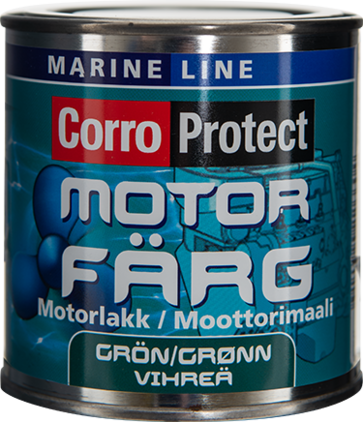 CorroProtect Motorfärg Marin Grön 250ml