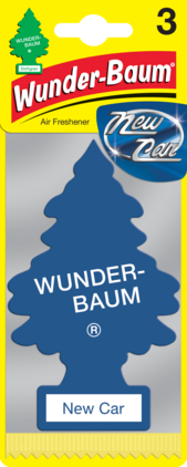 WUNDER-BAUM New Car Scent 3-pack